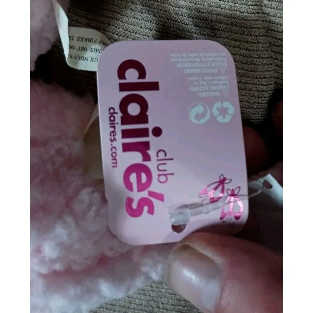 Claire’s Pink Pet Earmuffs - Pink New with Tags NWT